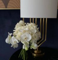 Букет Невесты из Орхидей и Пионовидных роз