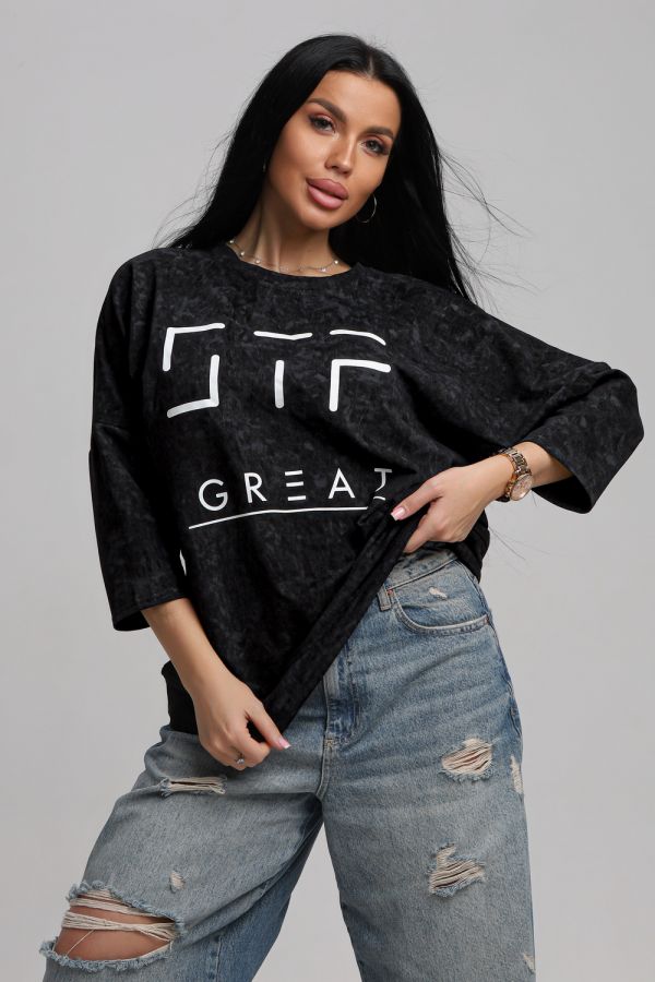 Свитшот 375702 [черный]