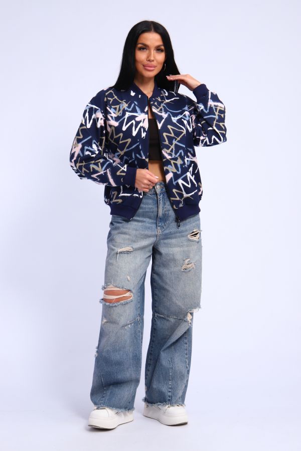 Толстовка женская 310 [темно-синий]