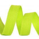 Тесьма киперная  хлопок цвет 6445 салатовый  Разная ширина TBY.CT6445