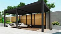 Пергола биоклиматическая Aquaviva Модерн отдельностоящая (электрическое управление ламелями)
