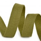 фото Тесьма киперная  хлопок цвет F264 хаки Разная ширина TBY.CT264