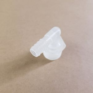 Штуцер угловой 3/4" НР - 10мм ёлочка