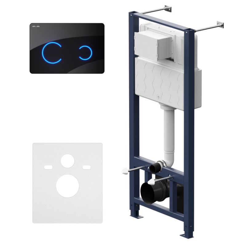 Инсталляция для подвесного унитаза с сенсорной клавишей Touchless Pro AM.PM I012704.50B38