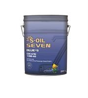 S-OIL 7 BLUE #5 CH-4/SJ 15W-40, 20л