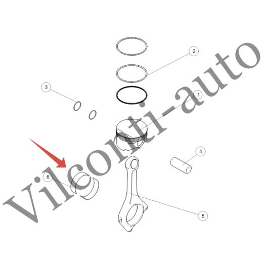 ВКЛАДЫШ ШАТУННЫЙ TANK 500 1004019XEZ01-2 100% ОРИГИНАЛ