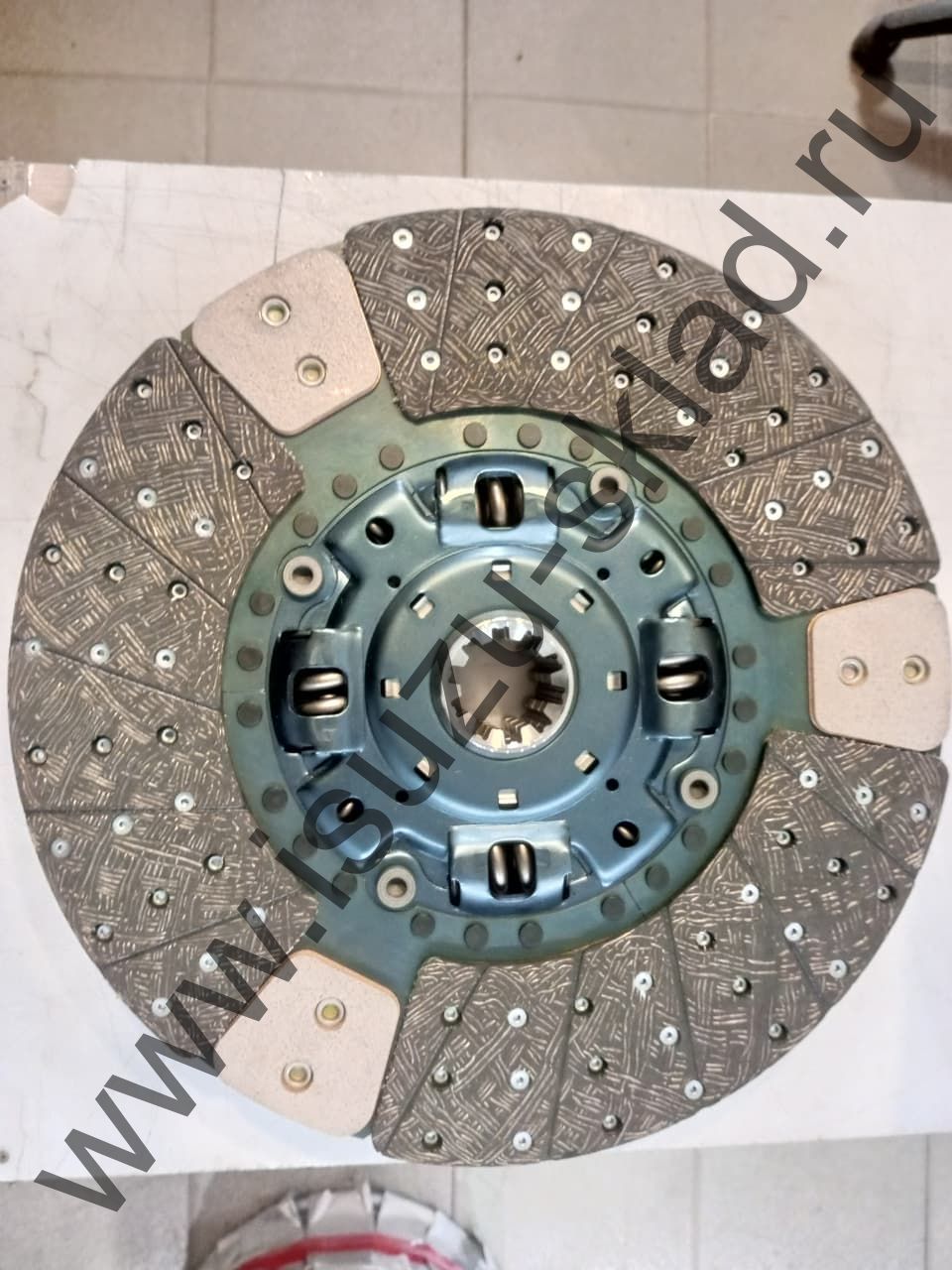Диск сцепления cyz51/52 430x250x10x50.8 керамика