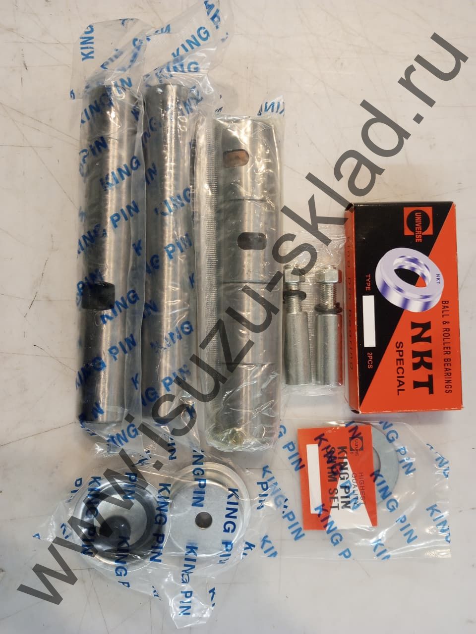 Шкворни комплект на обе стороны hd72/78 d30 l180 (Корея)