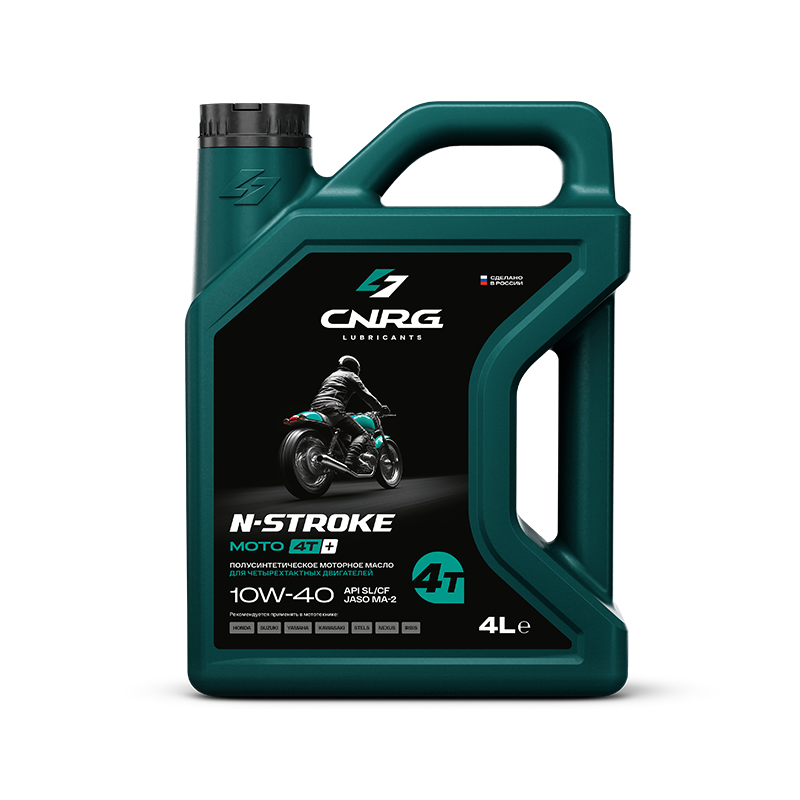 CNRG N-STROKE Moto 4T+ 10W-40, 4л