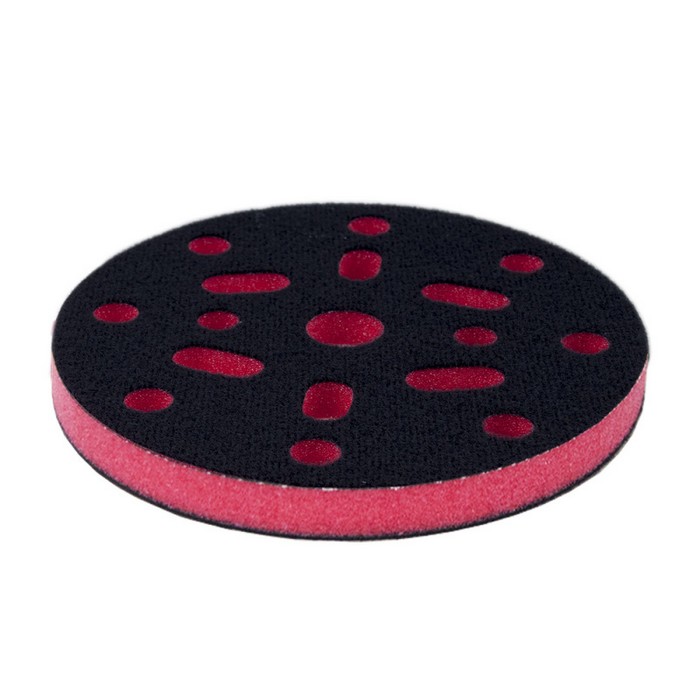 ICAR Подложка промежуточная 150mm T10mm MICRO на липучке, 15 отв., красная среднежесткая ICAR RED