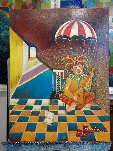 картина "Клоун Кеша"