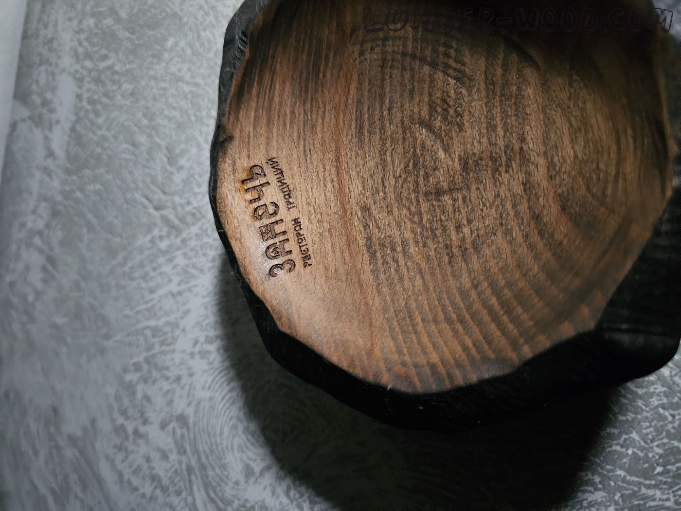 Деревянная тарелка. Серия Аргентина 2025. Арт. 4113 дуб