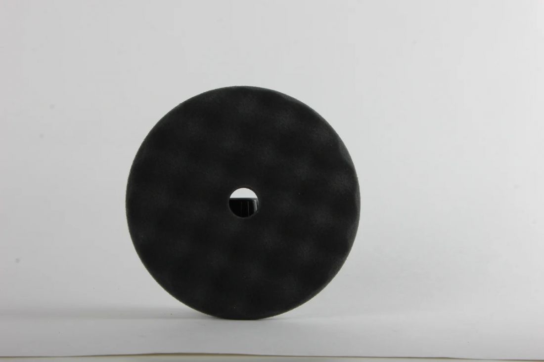 Sandwox Диск полировальный поролоновый 150 мм, мягкий, рельефный, черный