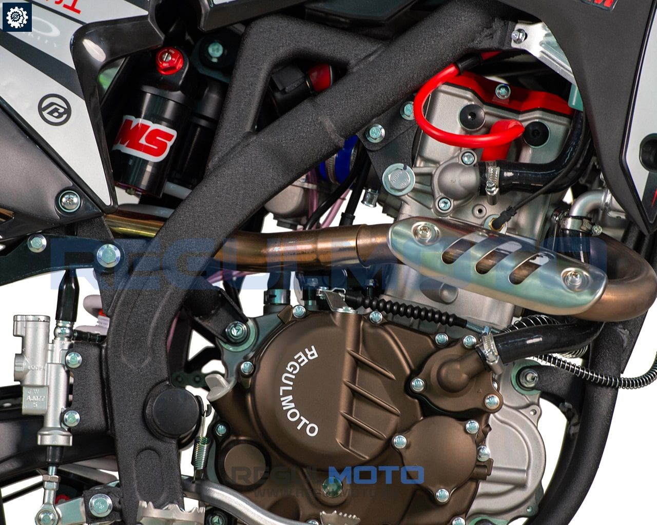 Двигатель Zongshen NB350, вид справа