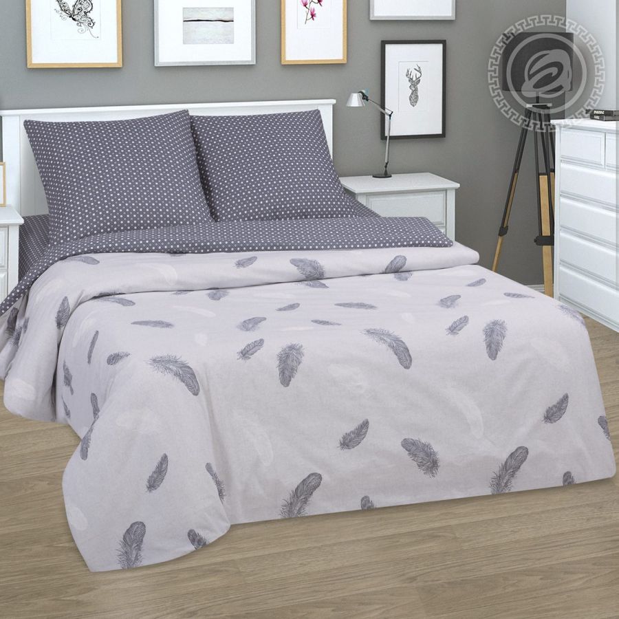 «Феникс» (DE LUXE) постельное белье Поплин 2-х спальный