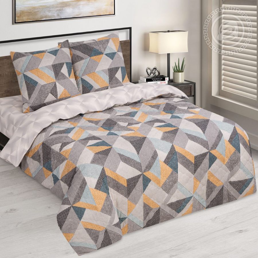 «Дельта» (Зима - лето) постельное белье Поплин 2-х спальный с евро