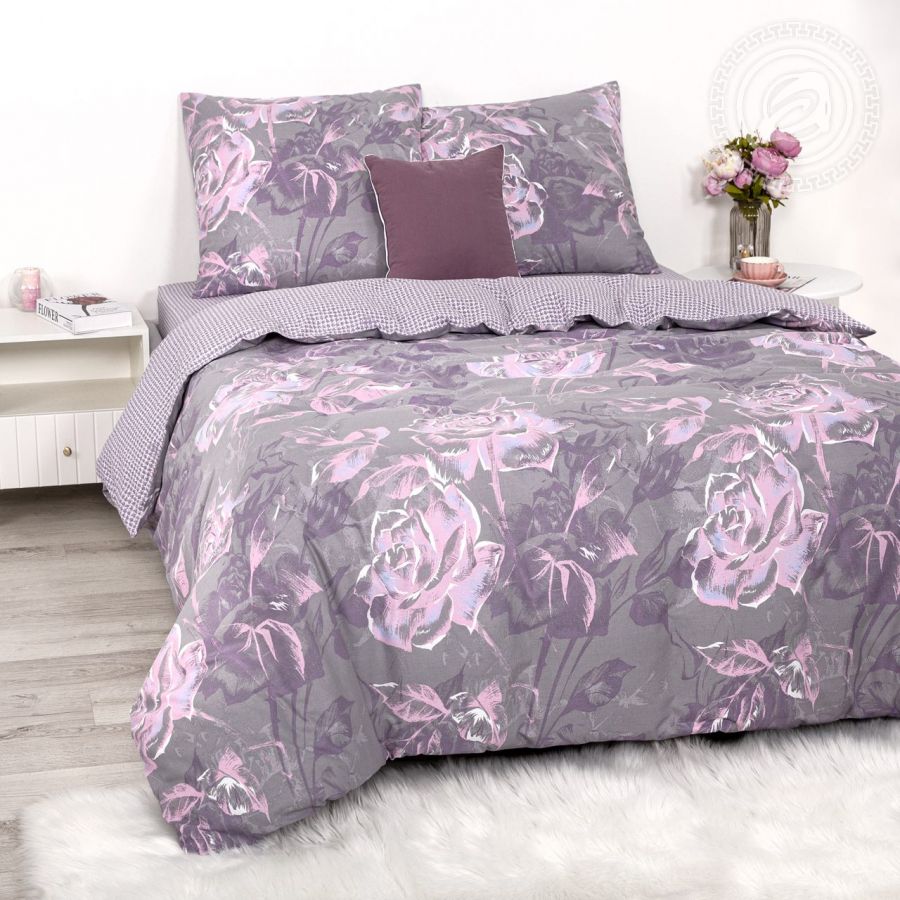 «Мануэла» (DE LUXE) постельное белье Поплин Евро