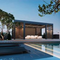 Пергола биоклиматическая Aquaviva Элит