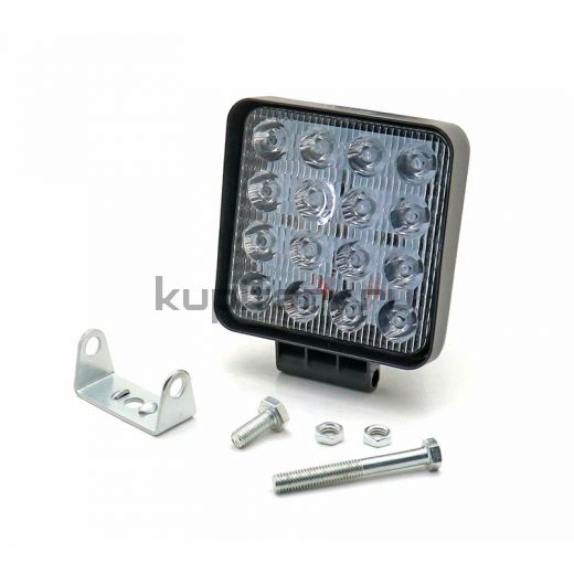 Светодиодная фара 48 Ватт квадратная 35 мм