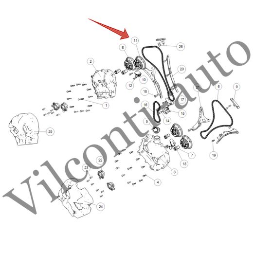 МУФТА СИСТЕМЫ VVT ВПУСКНОГО РАСПРЕДВАЛА TANK 500 1021110XEZ01 100% ОРИГИНАЛ