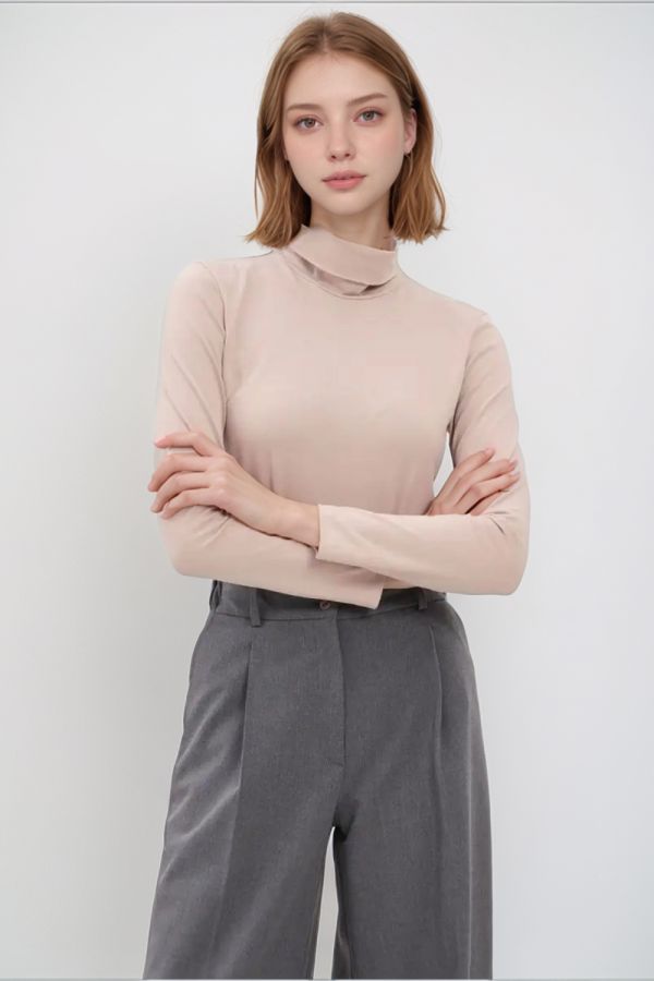 14439/2 Водолазка женская [бежевый]