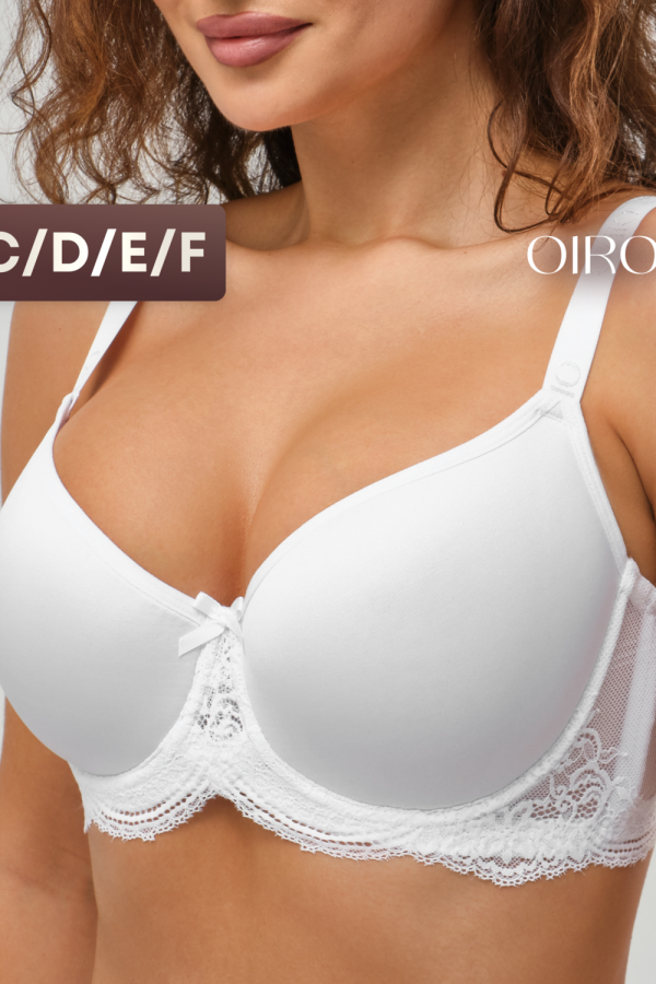 Бюстгальтер 2301 гладкий SPACER OIRO [белый]