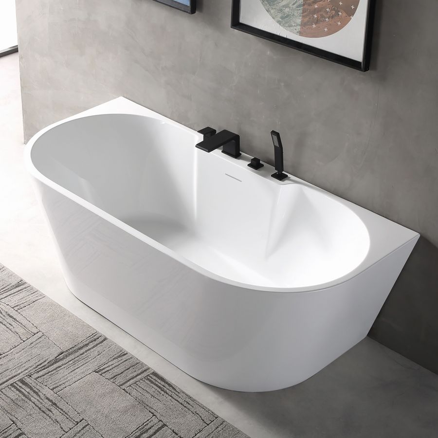 Акриловая ванна ABBER AB9296-1.5 белая