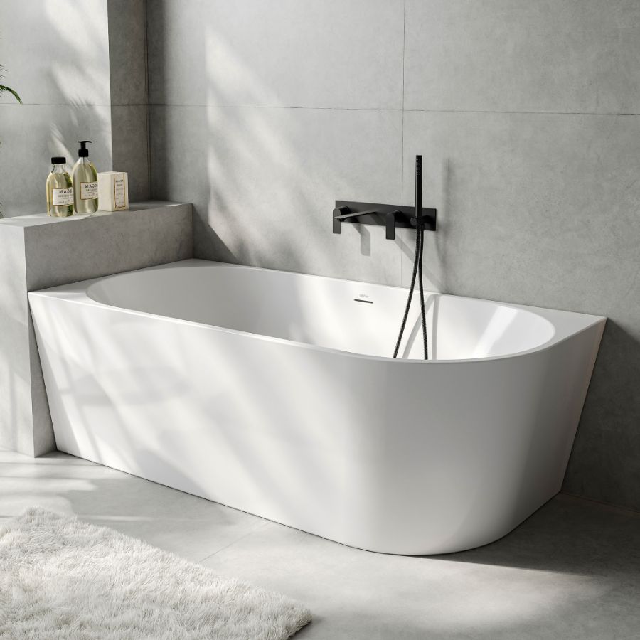 Акриловая ванна ABBER AB9502-1.4 L белая