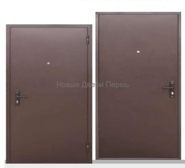 Входная дверь СТРОЙГОСТ 5 РФ Металл/Металл – металлическая дверь Медный антик 860×2050 и 960×2050