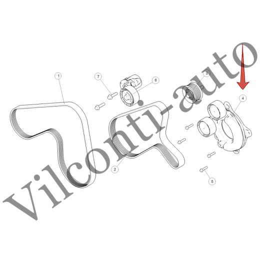 НАТЯЖИТЕЛЬ РЕМНЯ С РОЛИКАМИ TANK 500 1025100XEZ01 100% ОРИГИНАЛ