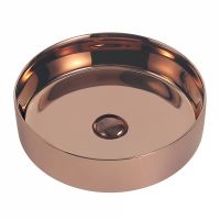 Раковина накладная ABBER Bequem AC2109RG Розовое Золото