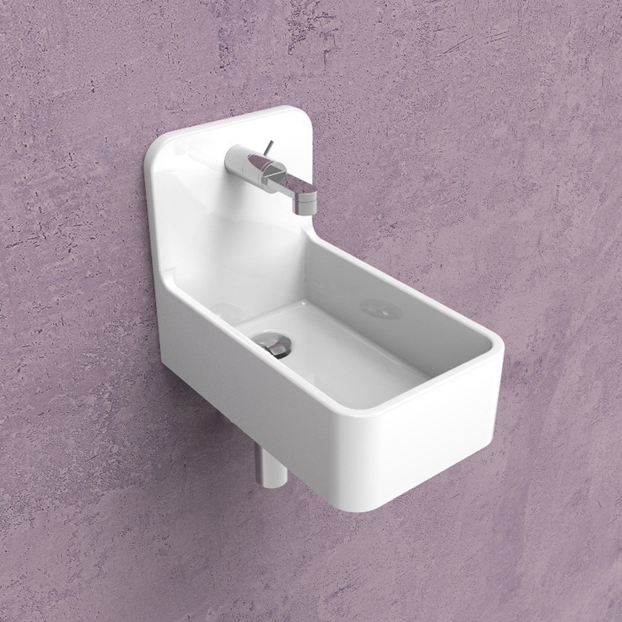 Подвесная раковина Flaminia Miniwash 25 Wall Hung Basin 40х25
