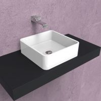 Накладная раковина Flaminia Miniwash 40 Countertop Basin 40х40 схема 1