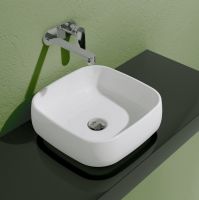 Накладная раковина Flaminia Flag 40 Countertop Basin 40х40 схема 1