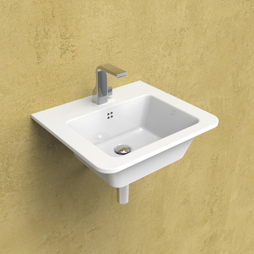 Подвесная раковина Flaminia Volo 52 Countertop - Wall Hung Basin 52х46