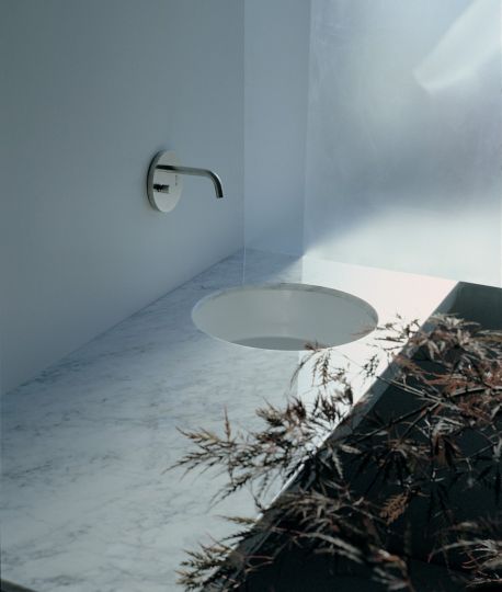 Встраиваемая снизу раковина Flaminia Twin Set 42 42х42х17,5 см схема 2 Встраиваемая снизу раковина Flaminia Twin Set 42 42х42х17,5 см схема 2