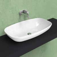 Накладная раковина Flaminia NudaSlim 75 Countertop Basin 75х43 схема 1