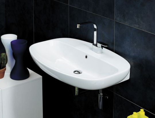 Накладная раковина Flaminia Nuda 85 Countertop - Wall Hung Basin 5081 86х58 схема 2
