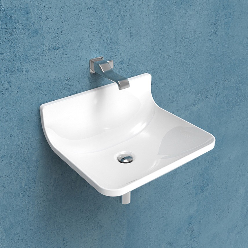 Подвесная раковина Flaminia Plate 54 Wall Hung Basin 54х46