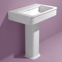 Подвесная раковина Flaminia Madre 75 Wall Hung-Countertop-On Pedestal 75х50 схема 2