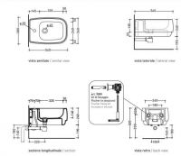 Биде Flaminia Flag FG218 схема 6