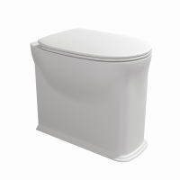 Напольный приставной унитаз Flaminia Madre Plus Goclean Back To Wall WC схема 2