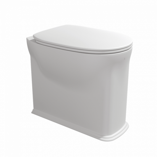 Напольный приставной унитаз Flaminia Madre Plus Goclean Back To Wall WC схема 2