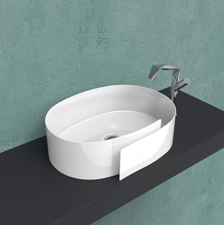 Изображение Накладная раковина Flaminia Roll 56 Countertop Basin 56х42