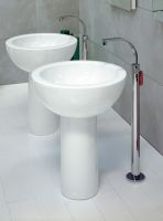 Накладная раковина Flaminia Fonte 70 Basin On Pedestal 70х70 схема 2