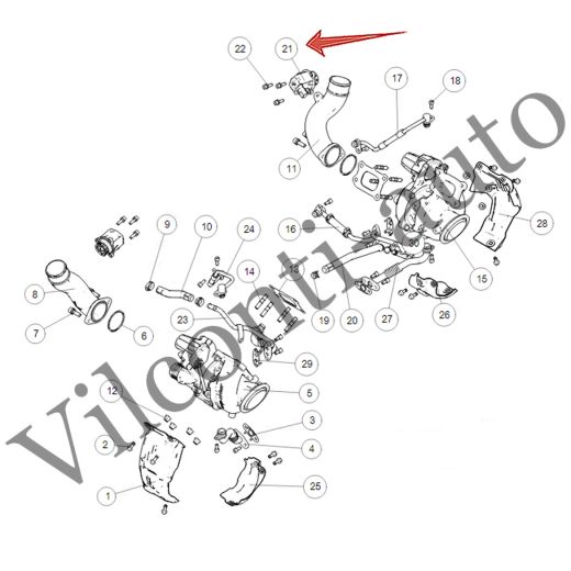 КЛАПАН ВОЗДУШНЫЙ TANK 500 1118015XEB05 100% ОРИГИНАЛ