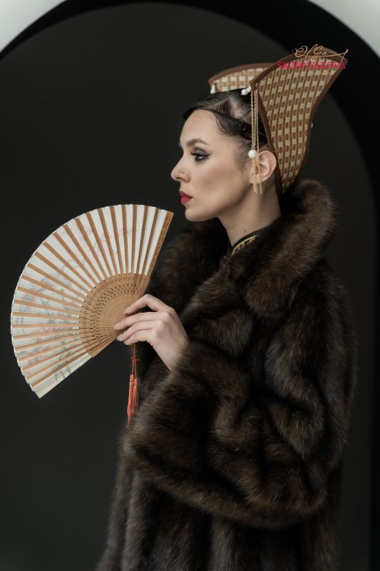 Элитная шуба из седого соболя. Только спинки, сделано без экономии- с любовью.