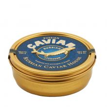 Икра чёрная зернистая осетровая Russian Caviar House русского осетра Классик - 250 г (Россия)