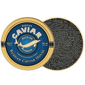 Черная икра русского осетра Классик Русский Икорный Дом 125 г - Россия