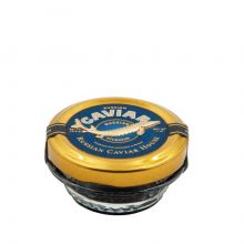 Икра чёрная зернистая осетровая Russian Caviar House русского осетра Классик -  28,6 г (Россия)